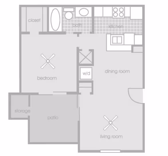 Unit 424 424 floor plan